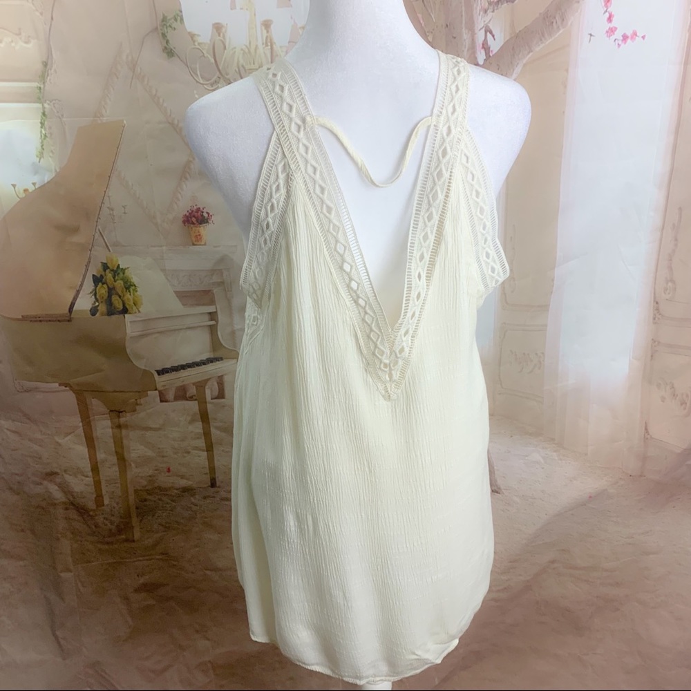 ASTR the Label Ivory Mini Shift Dress - Picture 5 of 10